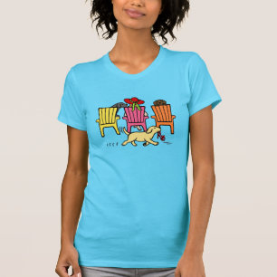 Labrador Mum at Poolside T-Shirt