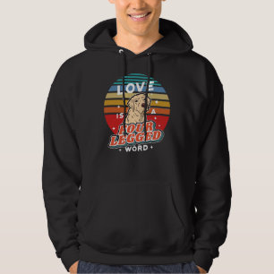 Labrador Mum Dad Dog Retriever Dog Hoodie