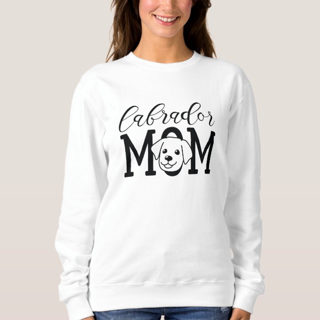 Labrador Mum Sweatshirt (Front)