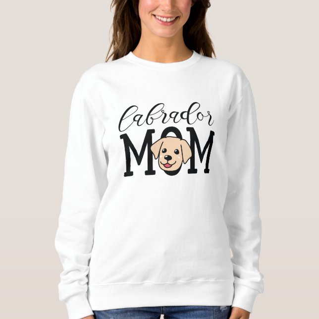 Labrador Mum Sweatshirt (Front)