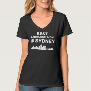 Labrador Mum Sydney Best Mum Skyline T-Shirt