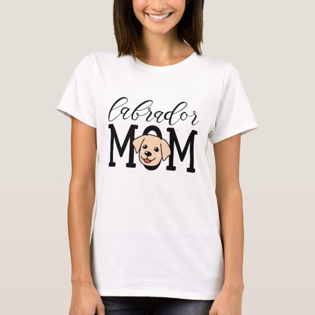 Labrador Mum T-Shirt (Front)