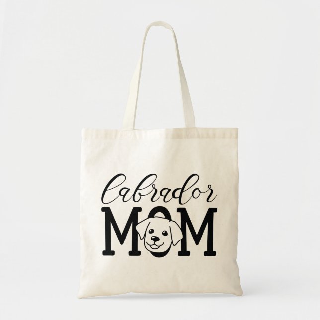 Labrador Mum Tote Bag (Front)