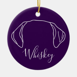 Labrador Ornament (Om Logo)