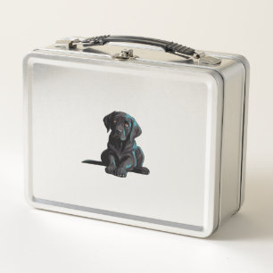Labrador Puppy   Metal Lunch Box