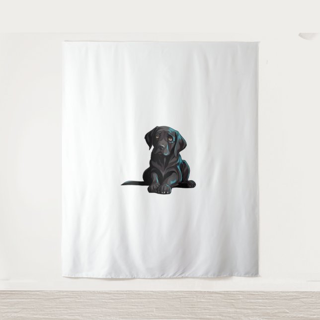 Labrador Puppy   Tapestry (Front)