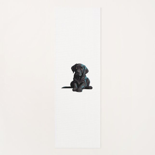 Labrador Puppy   Yoga Mat (Front)