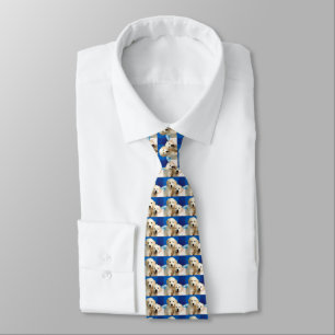 Labrador pups tie