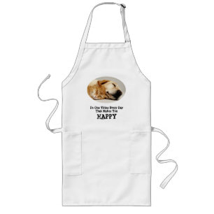Labrador Retriever and Cat Apron