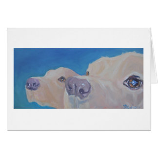 Labrador Retriever Art Card
