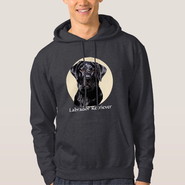 Labrador Retriever Art Hoodie (Front)