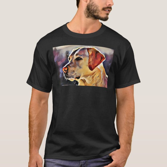 Labrador Retriever Art T-Shirt (Front)