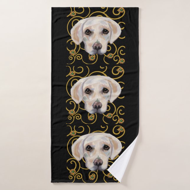 Labrador Retriever Bath Towel (Bath Towel)