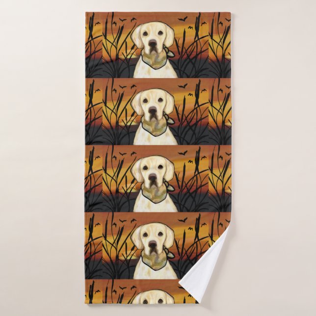 Labrador Retriever Bath Towel (Bath Towel)