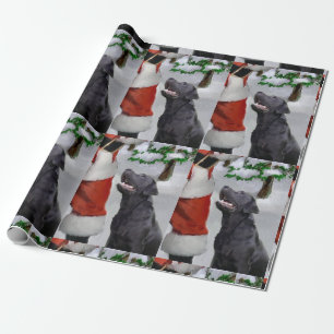 Labrador Retriever Believe Christmas Wrapping Paper