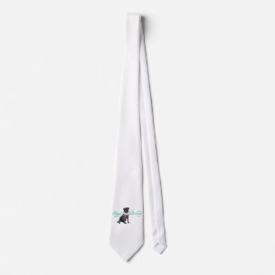 Labrador Retriever Birthday Greetings Tie