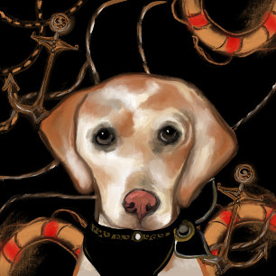 Labrador Retriever  Birthday  Thank You Card