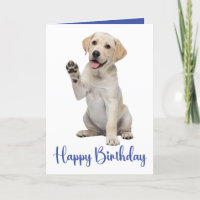 Labrador Retriever Birthday Yellow Lab Puppy Dog