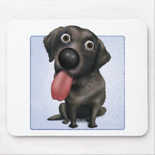 Labrador Retriever (Black) Mouse Pad