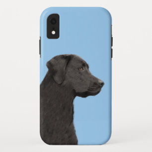 Labrador Retriever Black Painting Original Dog Art Case-Mate iPhone Case