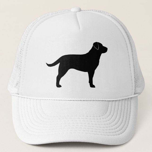 Labrador Retriever (Black) Trucker Hat (Front)