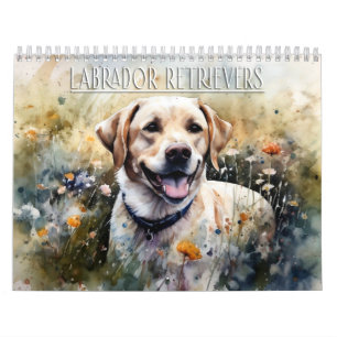 Labrador Retriever Calendar, any year Calendar