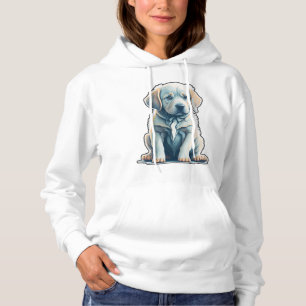 Labrador Retriever Calm Puppy Hoodie