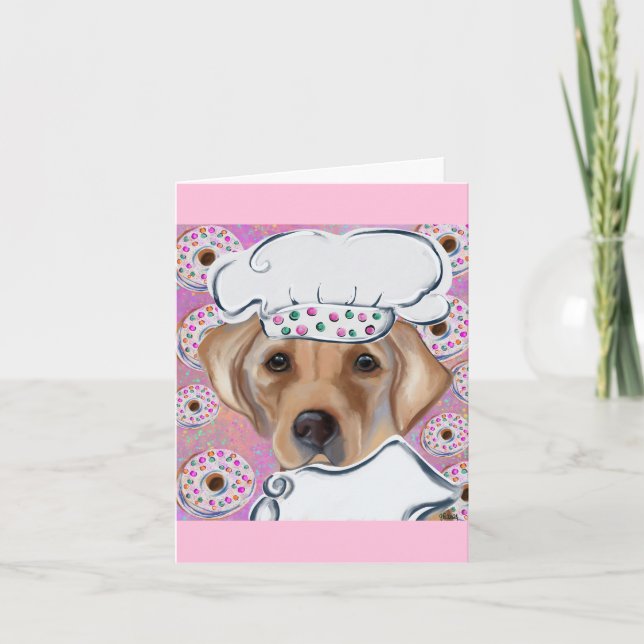 LABRADOR RETRIEVER            CARD (Front)