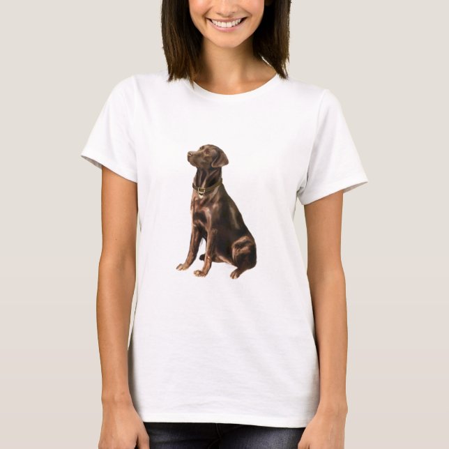Labrador Retriever - Chocolate 1 T-Shirt (Front)