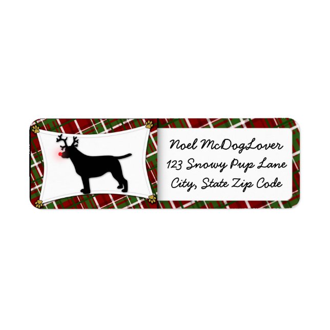 Labrador Retriever Christmas (Front)