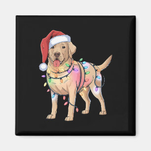Labrador Retriever Christmas Festive Dog Lover 1 Magnet