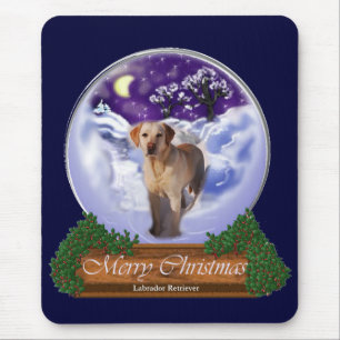 Labrador Retriever Christmas Gifts Mouse Pad