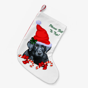 Labrador Retriever Christmas Merry Small Christmas Stocking
