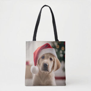 Labrador Retriever Christmas Tote Bag