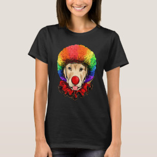 Labrador Retriever Clown Carnival Circus Staff Pet T-Shirt