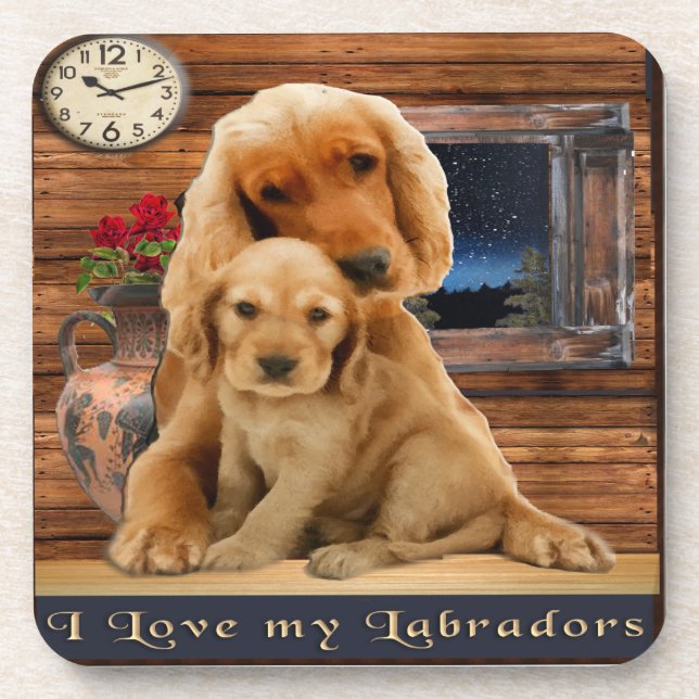 Labrador Retriever Coaster (Front)