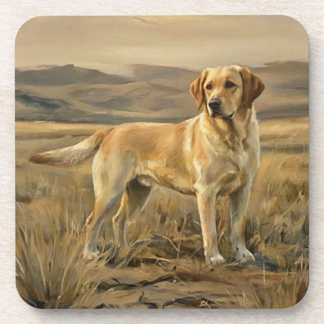 Labrador Retriever Coaster (Front)