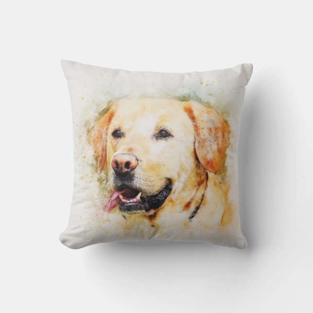 Labrador Retriever Cushion (Front)