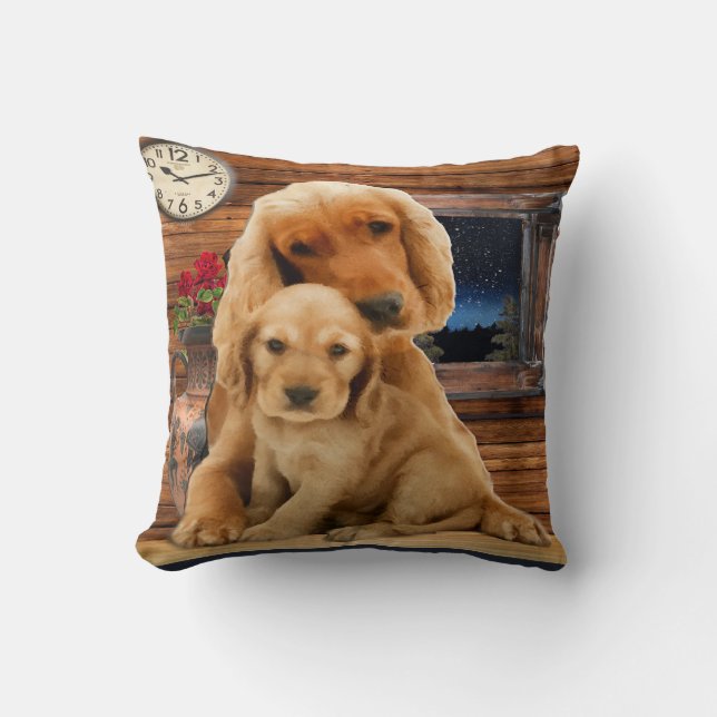 Labrador Retriever Cushion (Front)
