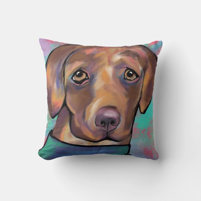 LABRADOR RETRIEVER            CUSHION (Front)