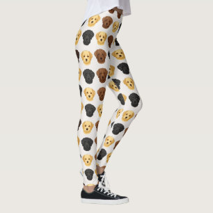 Labrador Retriever Cute Dog Lover Pattern Leggings
