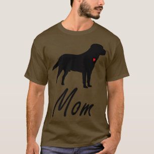 Labrador Retriever Dog Black Lab Mom T-Shirt