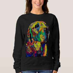 Labrador Retriever Dog Breed Head Pet Breed True F Sweatshirt