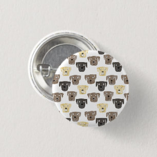 Labrador Retriever Dog Button