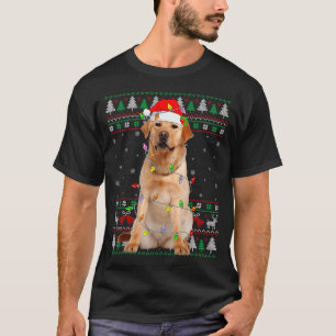 Labrador Retriever Dog Christmas Ugly Sweater Ligh