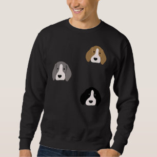 Labrador Retriever Dog Faces Pack Sticker For Dog Sweatshirt