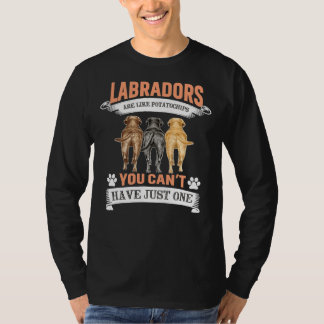 Labrador Retriever Dog Funny      T-Shirt