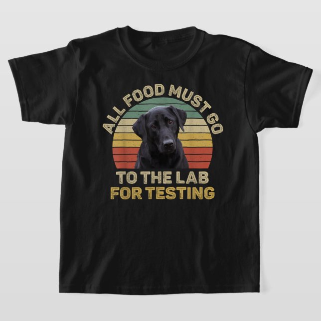 Labrador Retriever Dog Lover T-Shirt (Laydown)