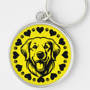 Labrador Retriever Dog Owner Key Ring