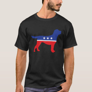 Labrador Retriever Dog Political Symbol Election T-Shirt
